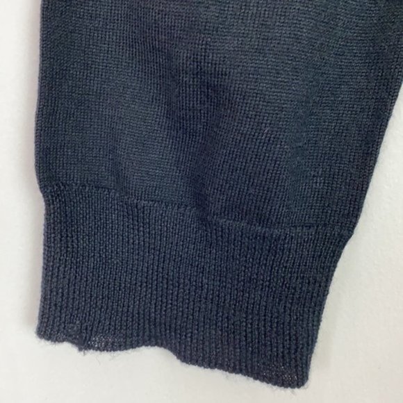 J.Crew S Tippi Sweater Black Merino Wool - Picture 8 of 12